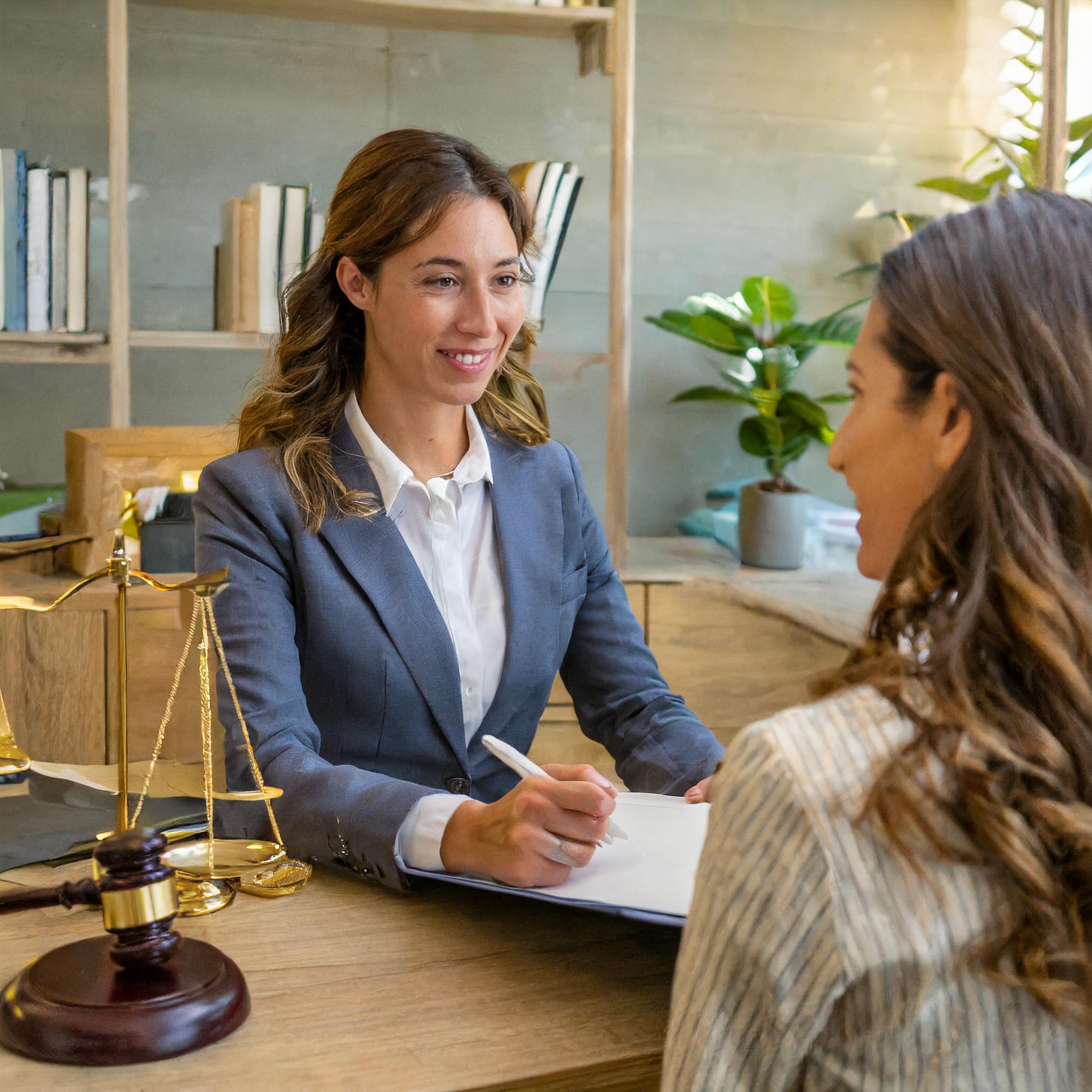 Elegante Dolmetscher bei der Arbeit auf einer internationalen Konferenz.